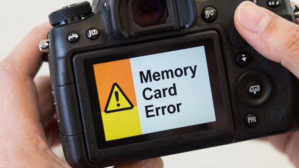 memory card error solutions