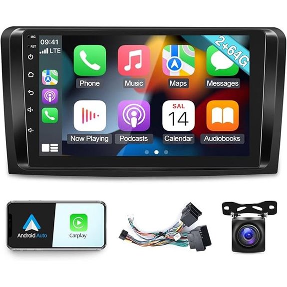 Mercedes Benz W164 W164 Car Stereo with Backup Camera