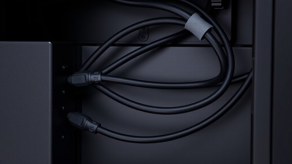 minimize bends and slack