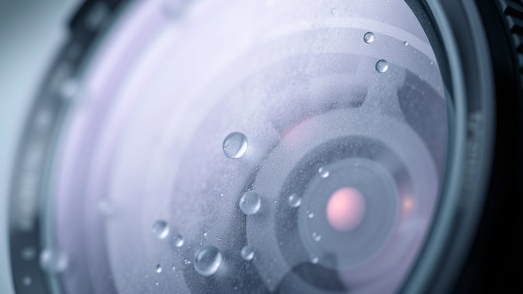 moisture condensation from temperature gradients