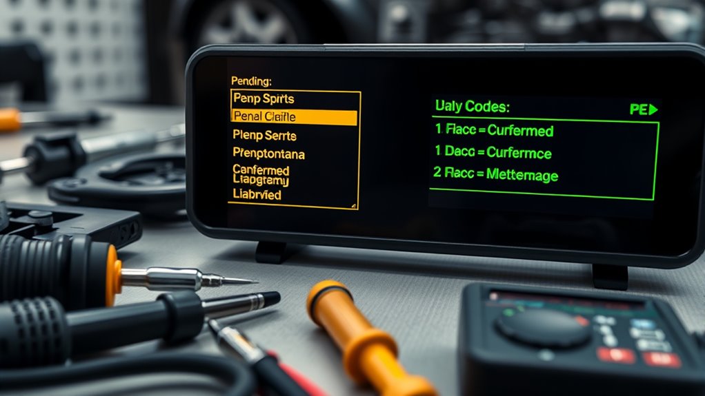 monitor and diagnose codes