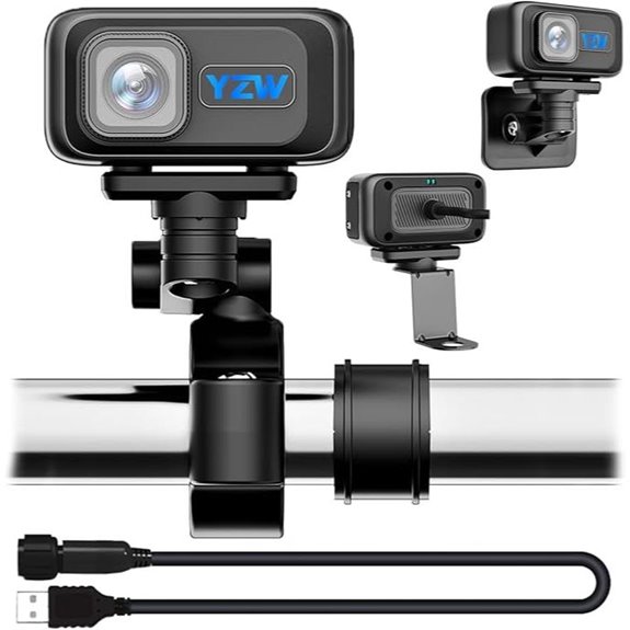 YZW MT100 Motorcycle Camera with 2K Waterproof