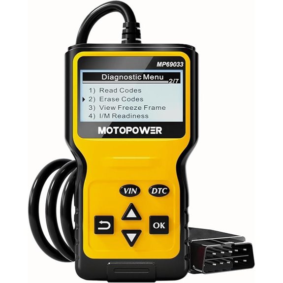 MOTOPOWER MP69033 OBD2 Car Code Reader Scanner