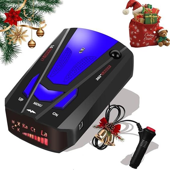 Radar Detector with Mute Memory & LED Display