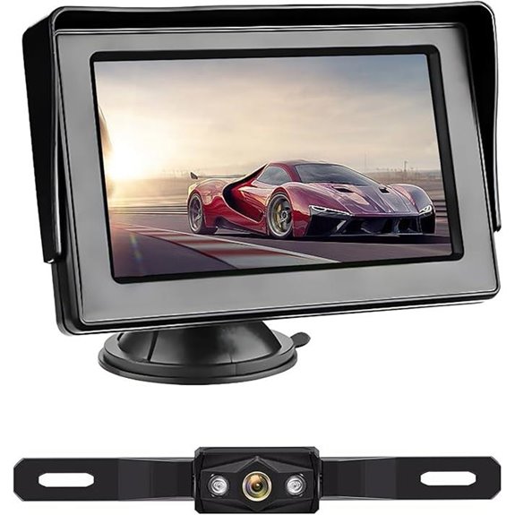 Car Backup Camera System with Night Vision