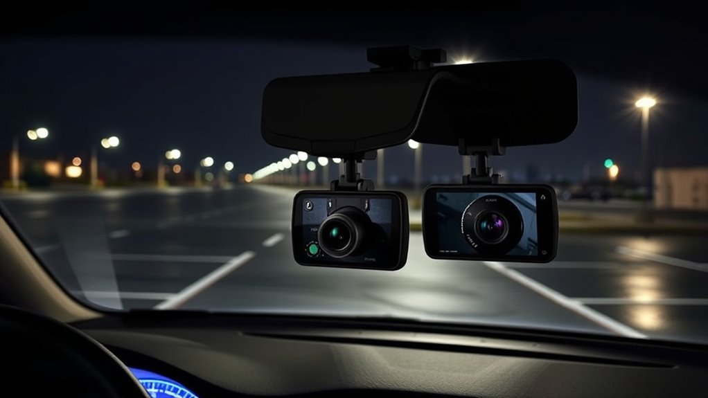 night vision parking g sensor