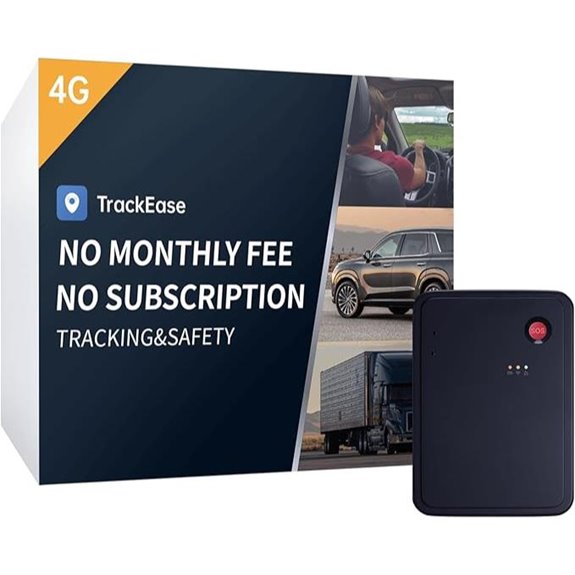 GPS Vehicle Tracker No Monthly Fee 120-Day Battery