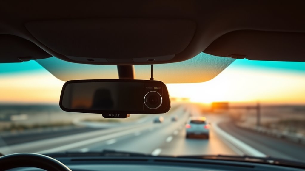 no windshield mounting allowed