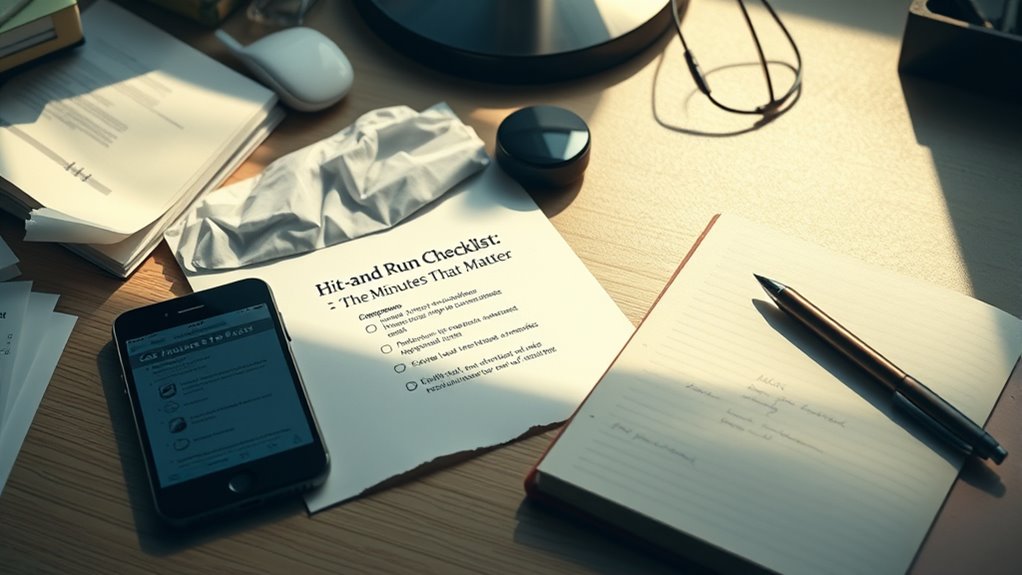 notify insurer promptly gather evidence