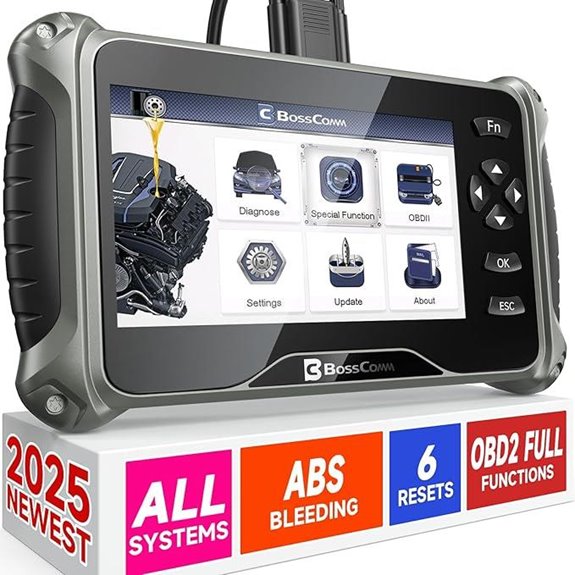 BOSSCOMM IF745 OBD2 Car Diagnostic Scanner