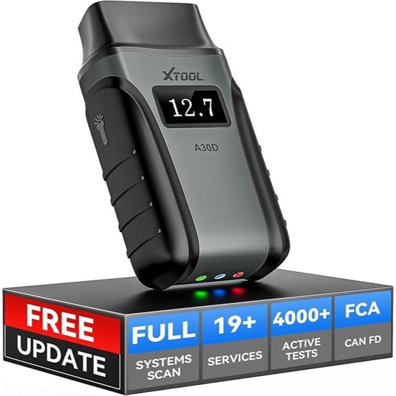 XTOOL Anyscan A30D OBD2 Scanner with Full Diagnostics