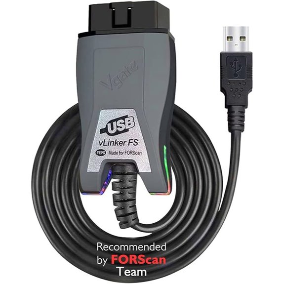VLINKER FS OBD2 Scanner for FORScan and Auto Switch
