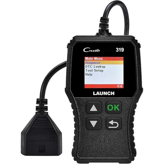 Launch OBD2 Scanner CR319 Check Engine Code Reader with Full OBD2 Functions