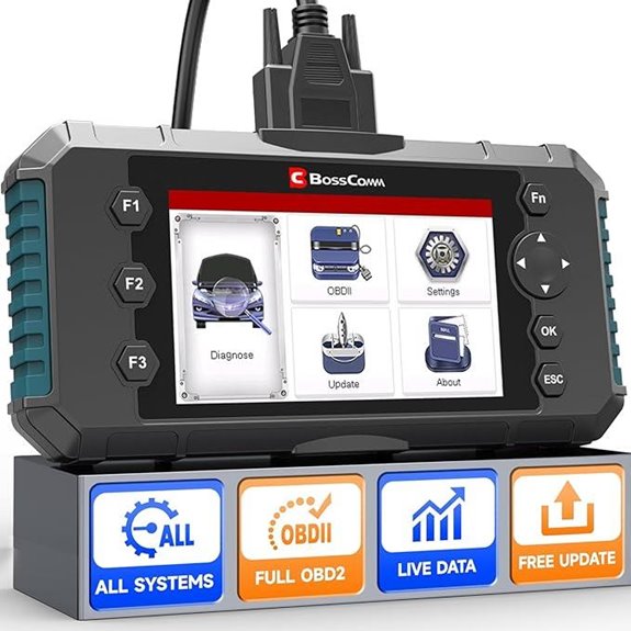 BOSSCOMM iFIX435 OBD2 Vehicle Diagnostic Scanner