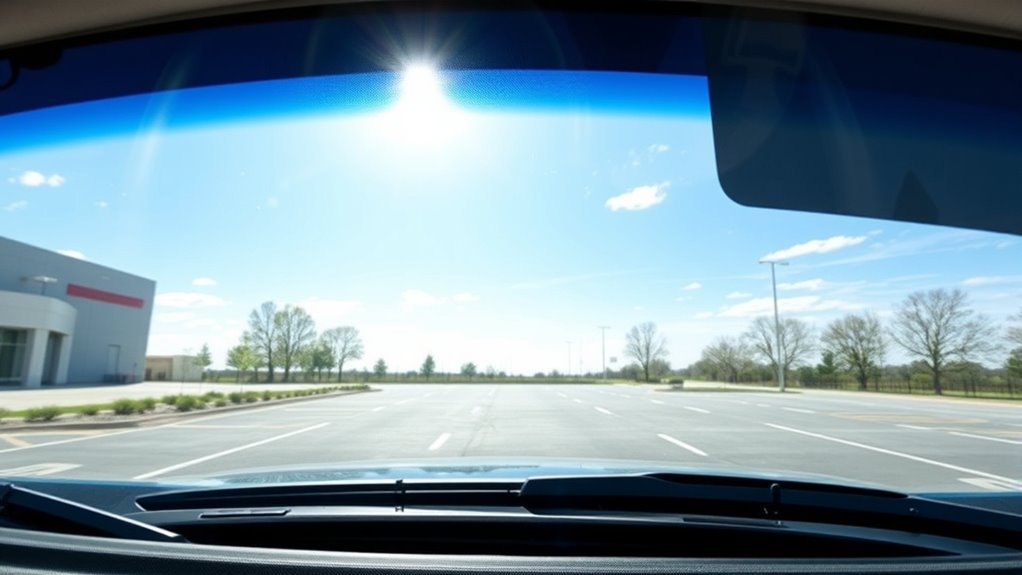 obstructions that impair visibility