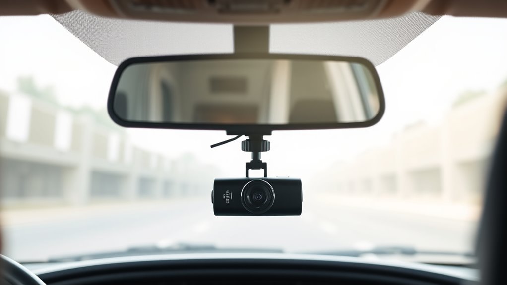 optimal dash cam placement
