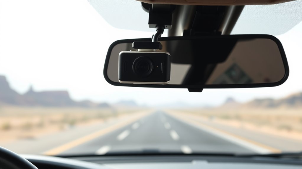 optimal dash cam placement