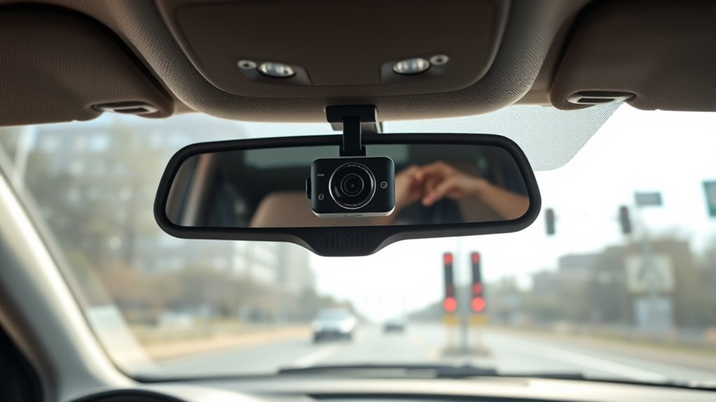 optimal dash cam placement