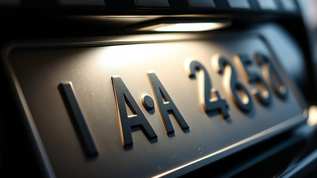 optimal license plate illumination