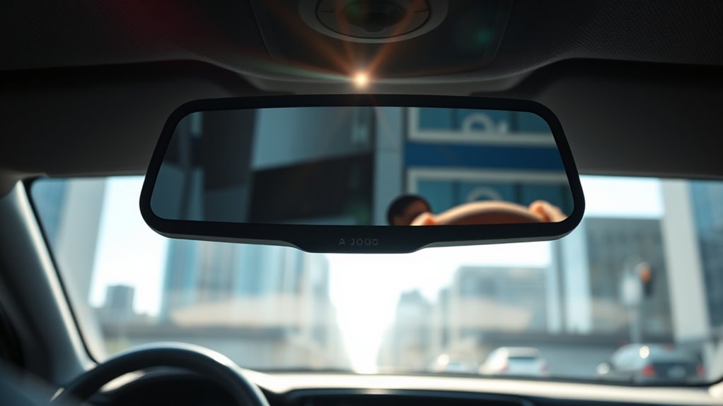 optimal rearview mirror placement