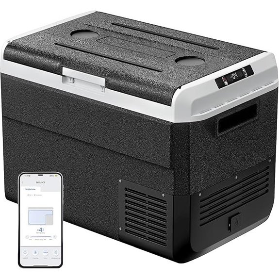 12V Portable Refrigerator Cooler with App Control