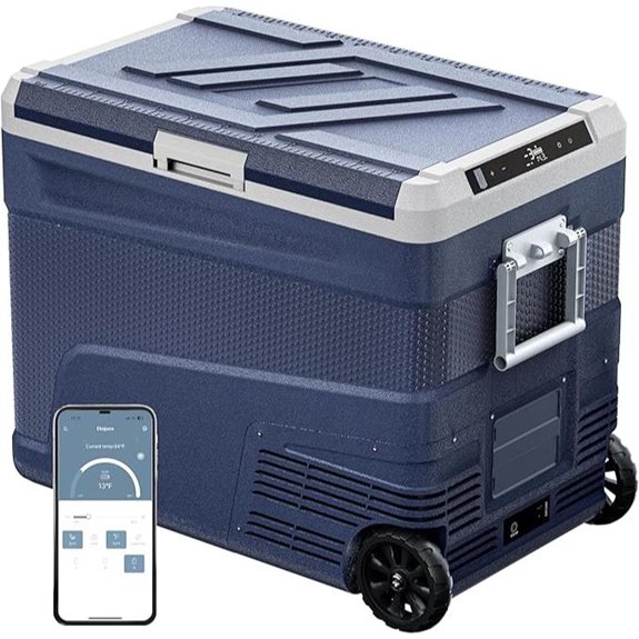 12V Portable Refrigerator Cooler with App Control