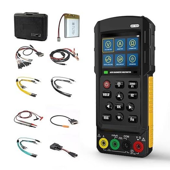 DM303 Handheld Automotive Multimeter & Oscilloscope