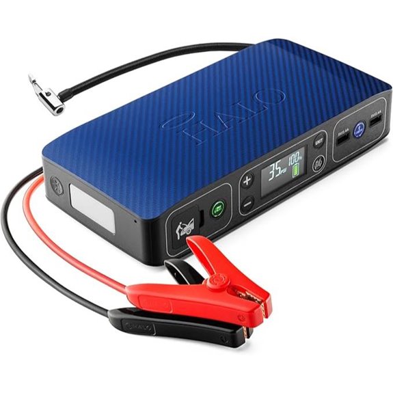 HALO Bolt Air 58830 Portable Car Jump Starter