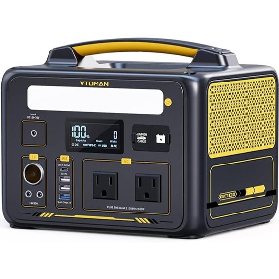 VTOMAN Jump 600X Portable Power Station with Car Jump