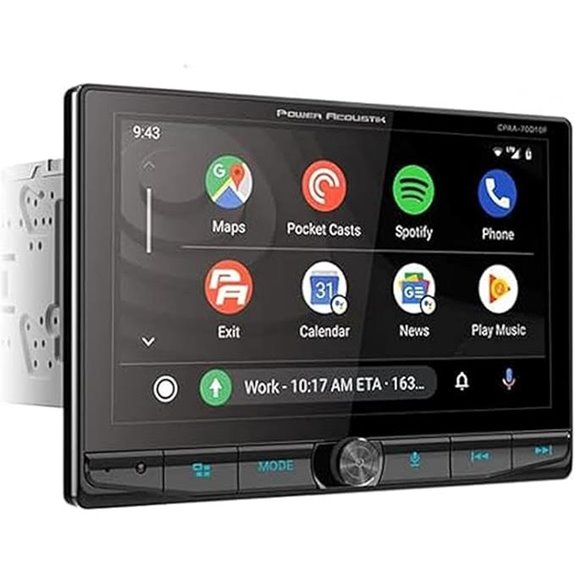 Power Acoustik 10.6 Car Stereo with Apple CarPlay