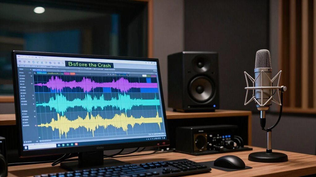 pre crash buffered footage