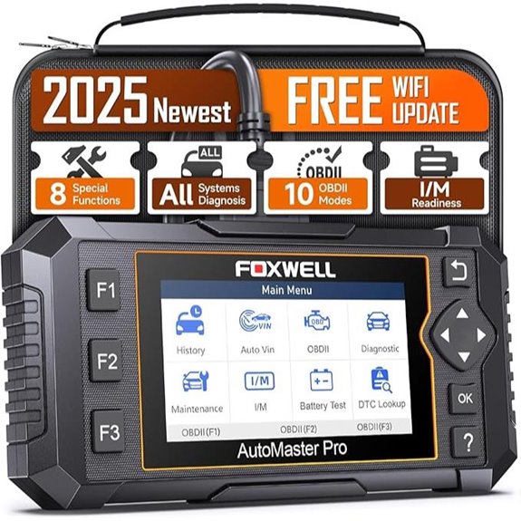 FOXWELL NT624 Elite OBD2 Scanner with Live Data