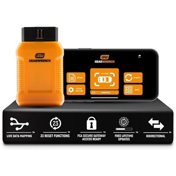 GEARWRENCH Professional Bi-Directional Diagnostic Scan Tool | GWSMARTBT