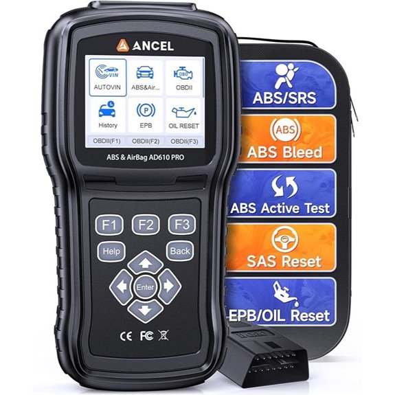 ANCEL AD610 Pro OBD2 Scanner with Full Functions