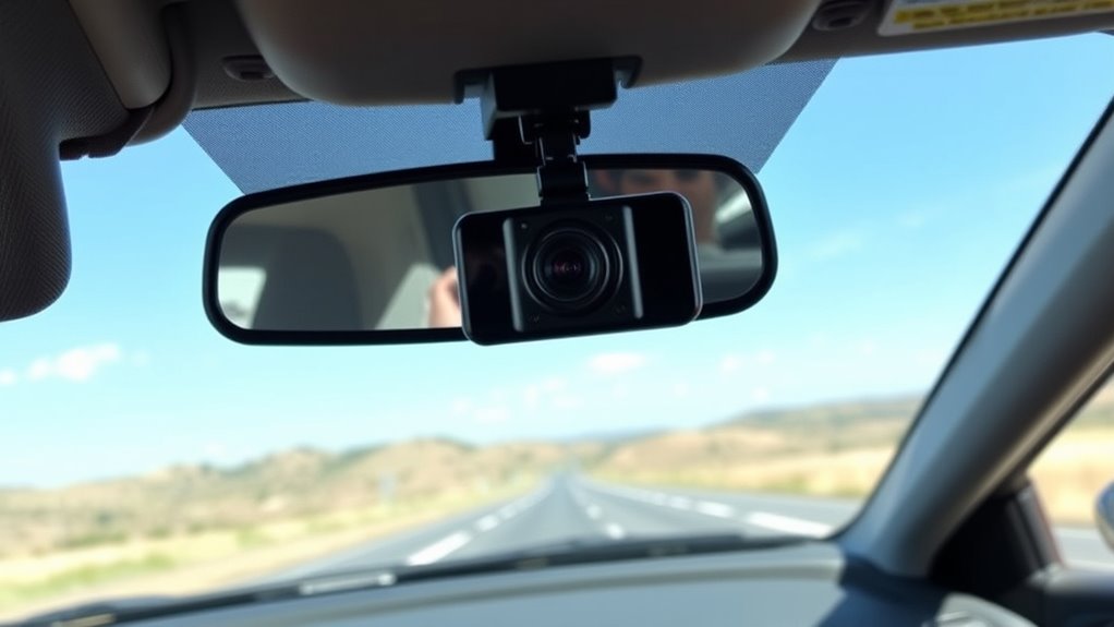 proper dash cam mounting