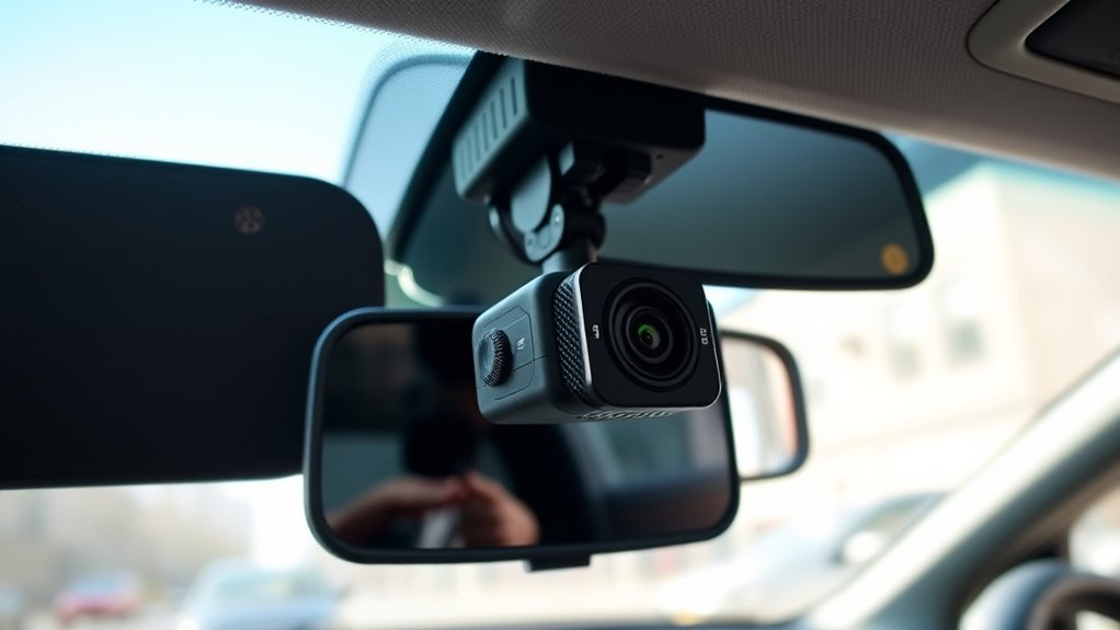 proper dash cam mounting