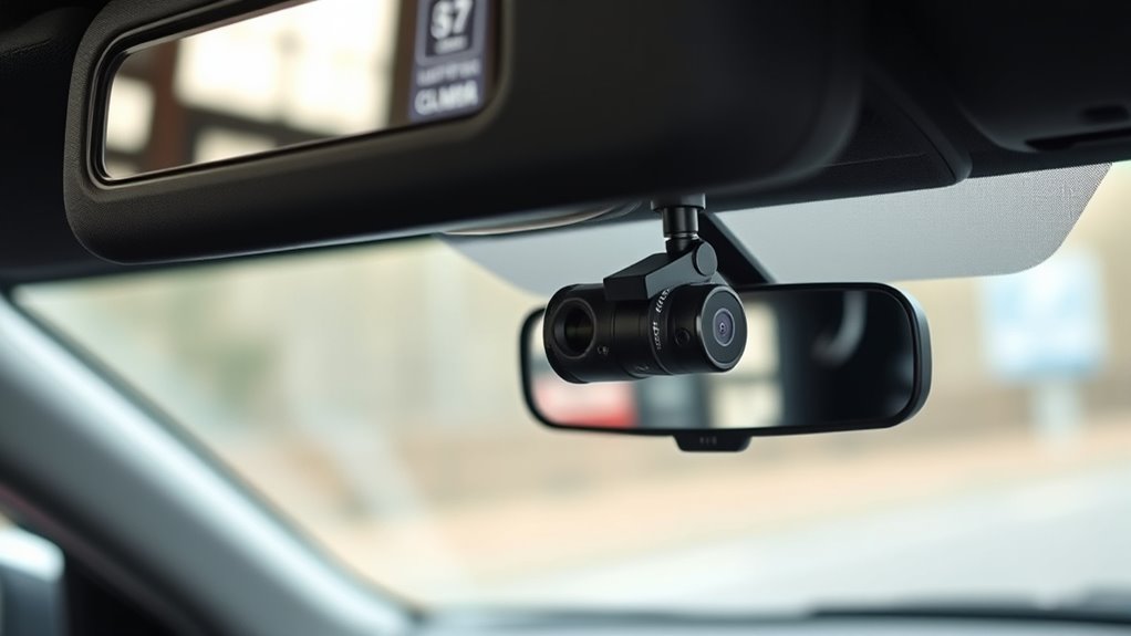 proper dash cam mounting