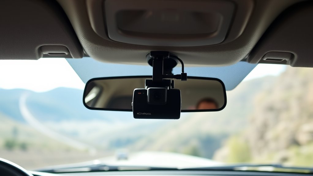 proper dash cam mounting