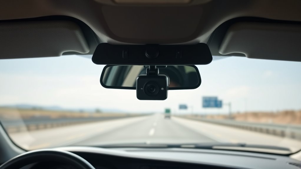 proper dash cam mounting laws