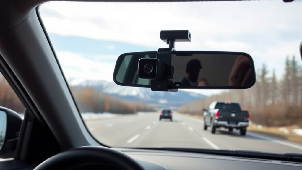 proper dash cam mounting