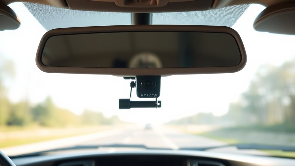proper dash cam mounting