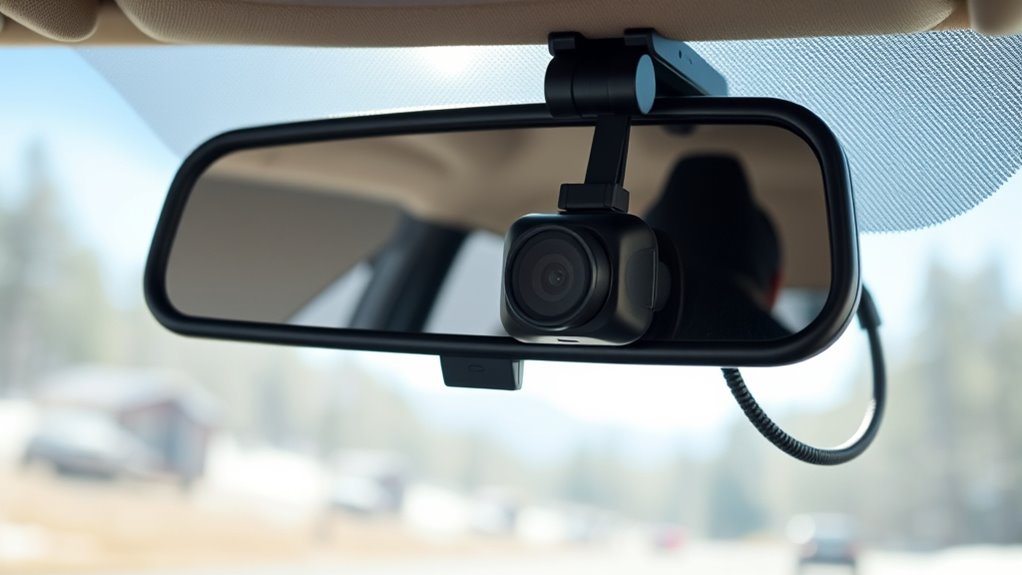 proper dash cam mounting