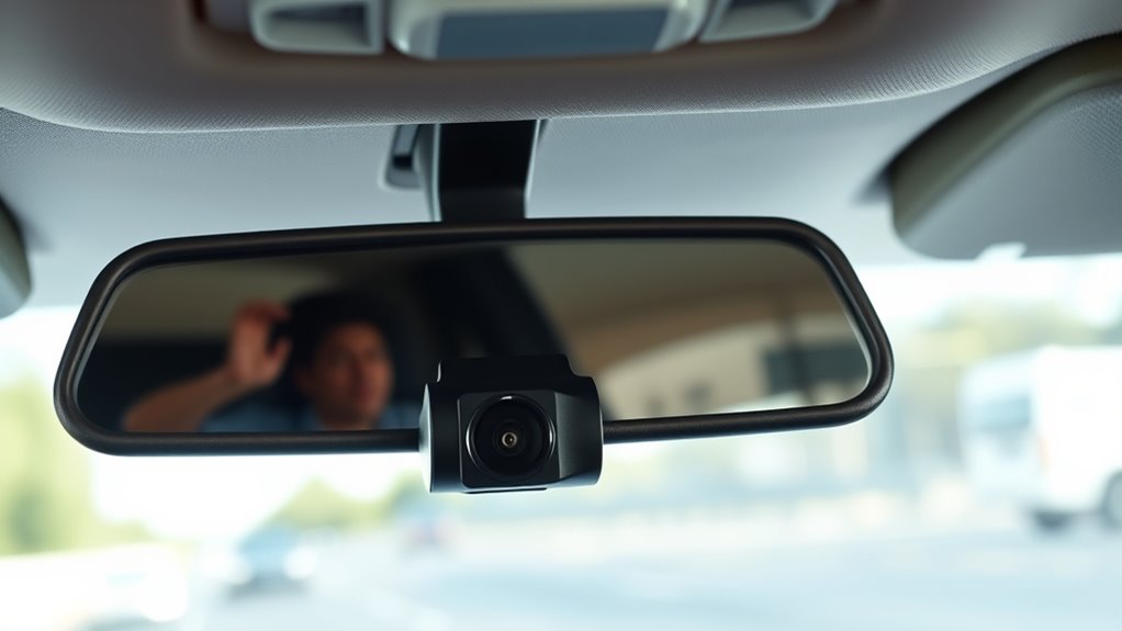 proper dash cam placement