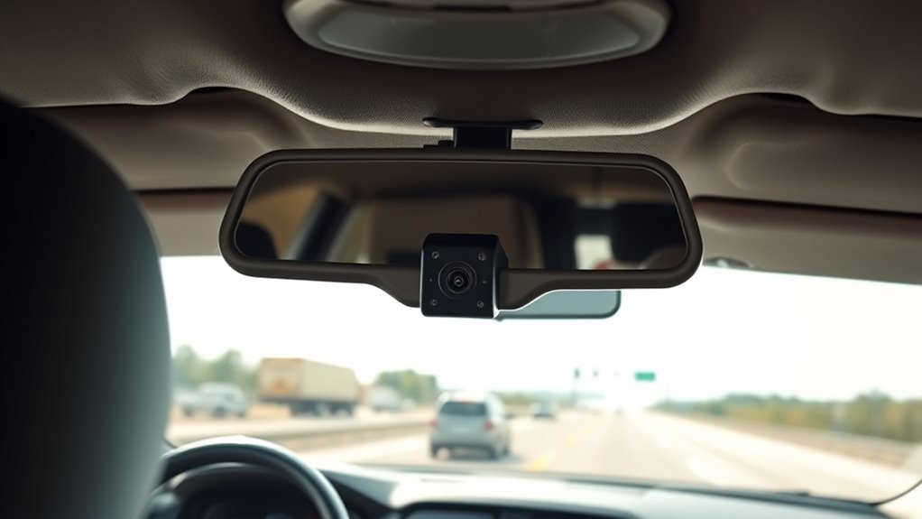proper dash cam placement