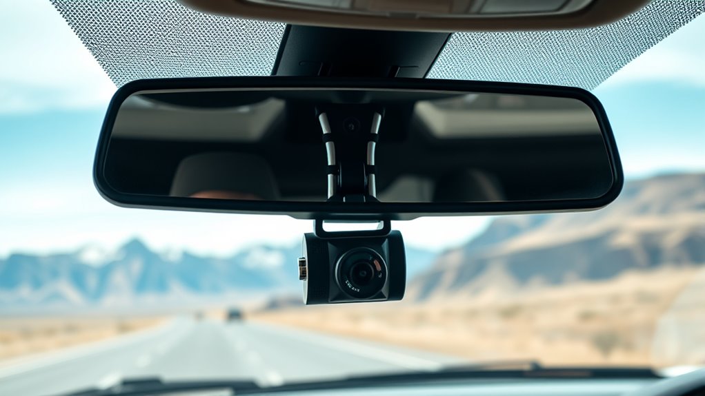 proper dash cam placement