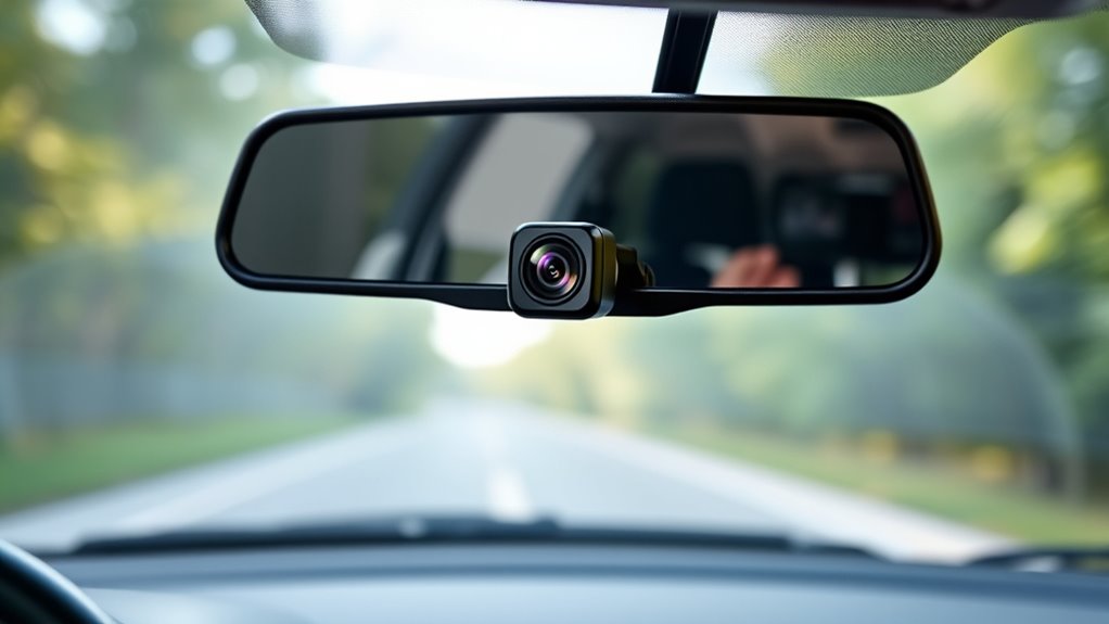 proper dash cam placement