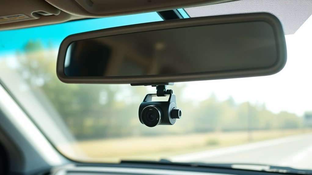 proper dash cam placement