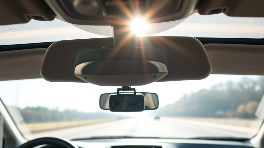 proper dash cam placement