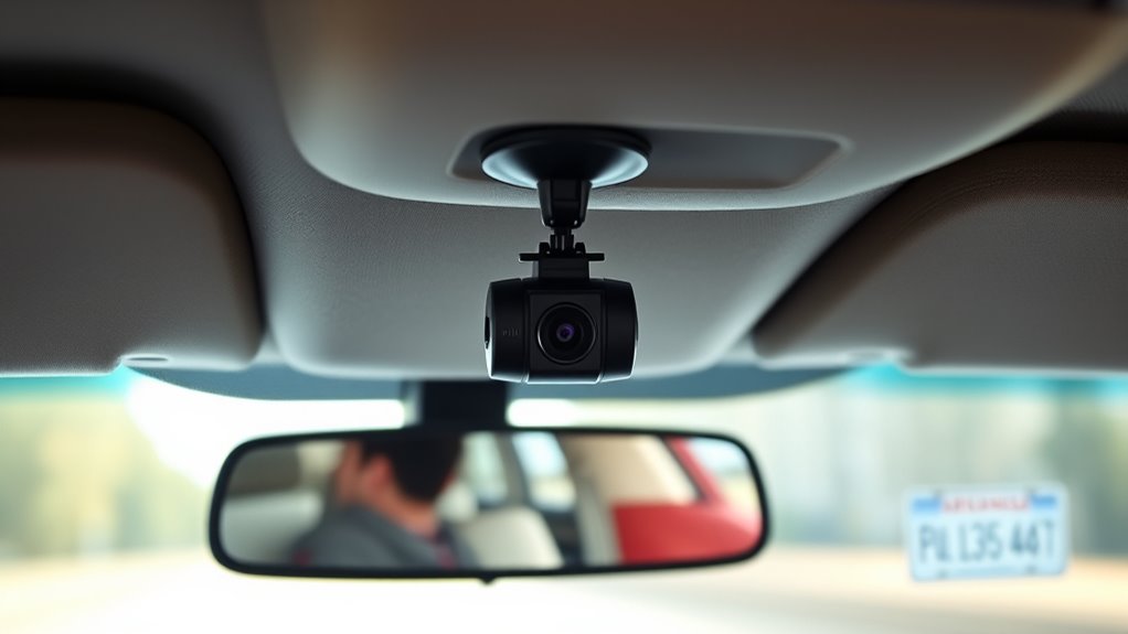 proper dash cam placement laws