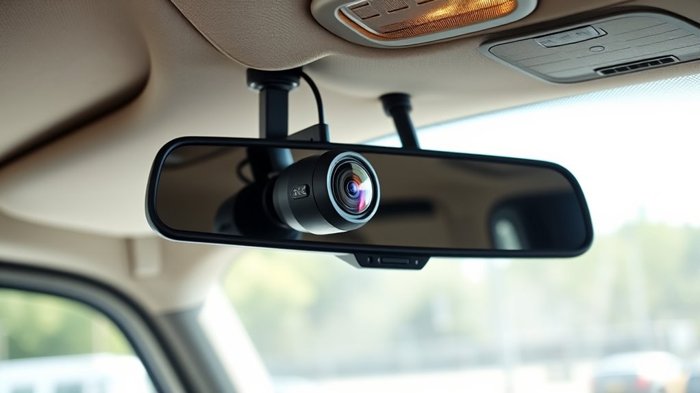 proper dash cam placement